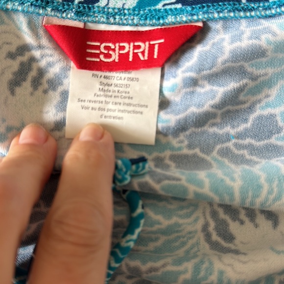 Esprit Y2K drawstring A Line Skirt - Picture 3 of 3